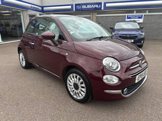 Fiat 500 1.2 Lounge 3dr Hatchback Petrol RED