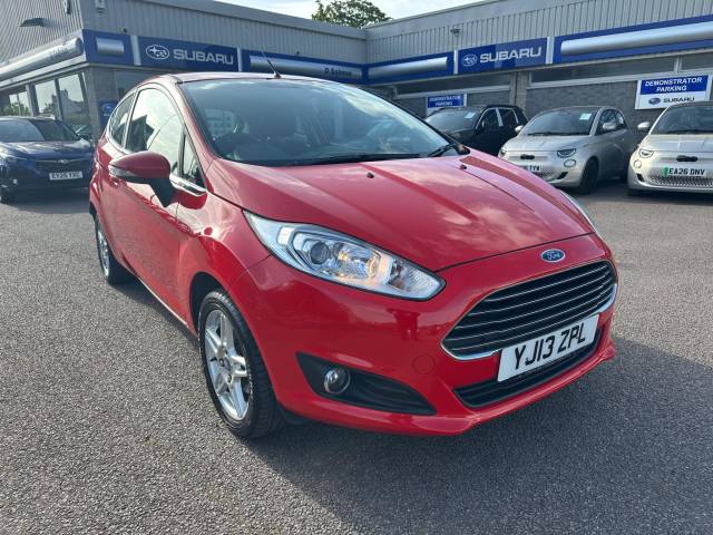Ford Fiesta 1.25 Zetec Euro 5 3dr Hatchback Petrol Brilliant Red