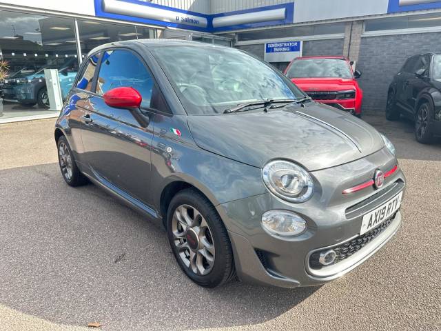 Fiat 500 1.2 S Euro 6 (s/s) 3dr Hatchback Petrol Grey