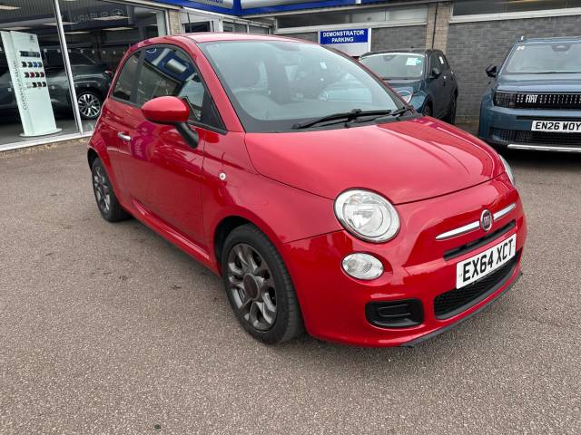 Fiat 500 0.9 TwinAir S Euro 6 (s/s) 3dr Hatchback Petrol Red